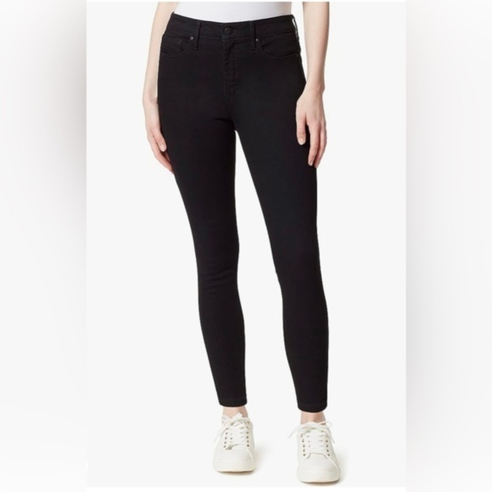 Jessica Simpson Black High-Rise Skinny Denim Jeans Size 12